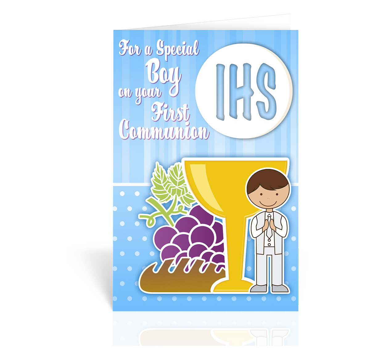 For a Special Boy First Communion Card FC-9204