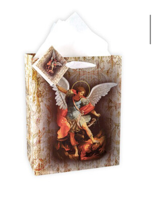 St Michael MD Gift Bag w/Tissue GB-333M