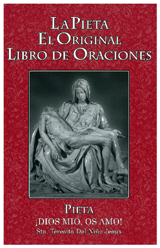 La Pieta Prayer Book Spanish Large Print Red