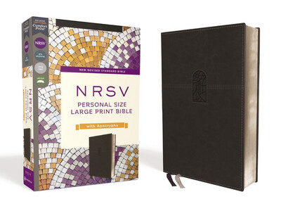 NRSV Personal Sized Bible Large Print With Apogrypha