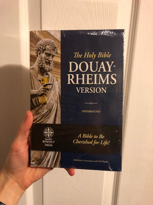 Holy Bible Douay Rheims Paperbound 52995