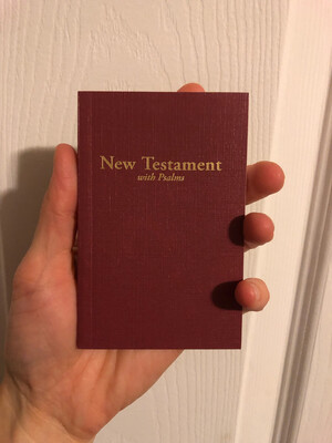New Testament and Psalms King James Pocket Size