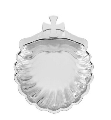 Baptism Shell Silver Plated YC480