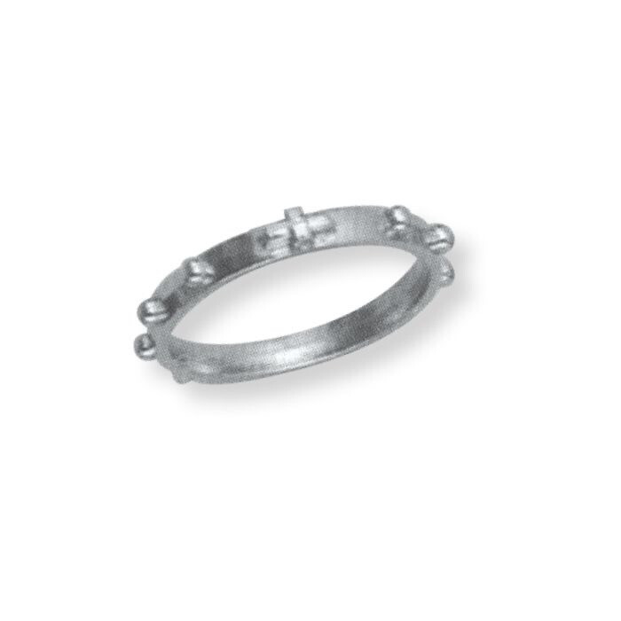 Rosary Ring Silver Medium 15-069-m