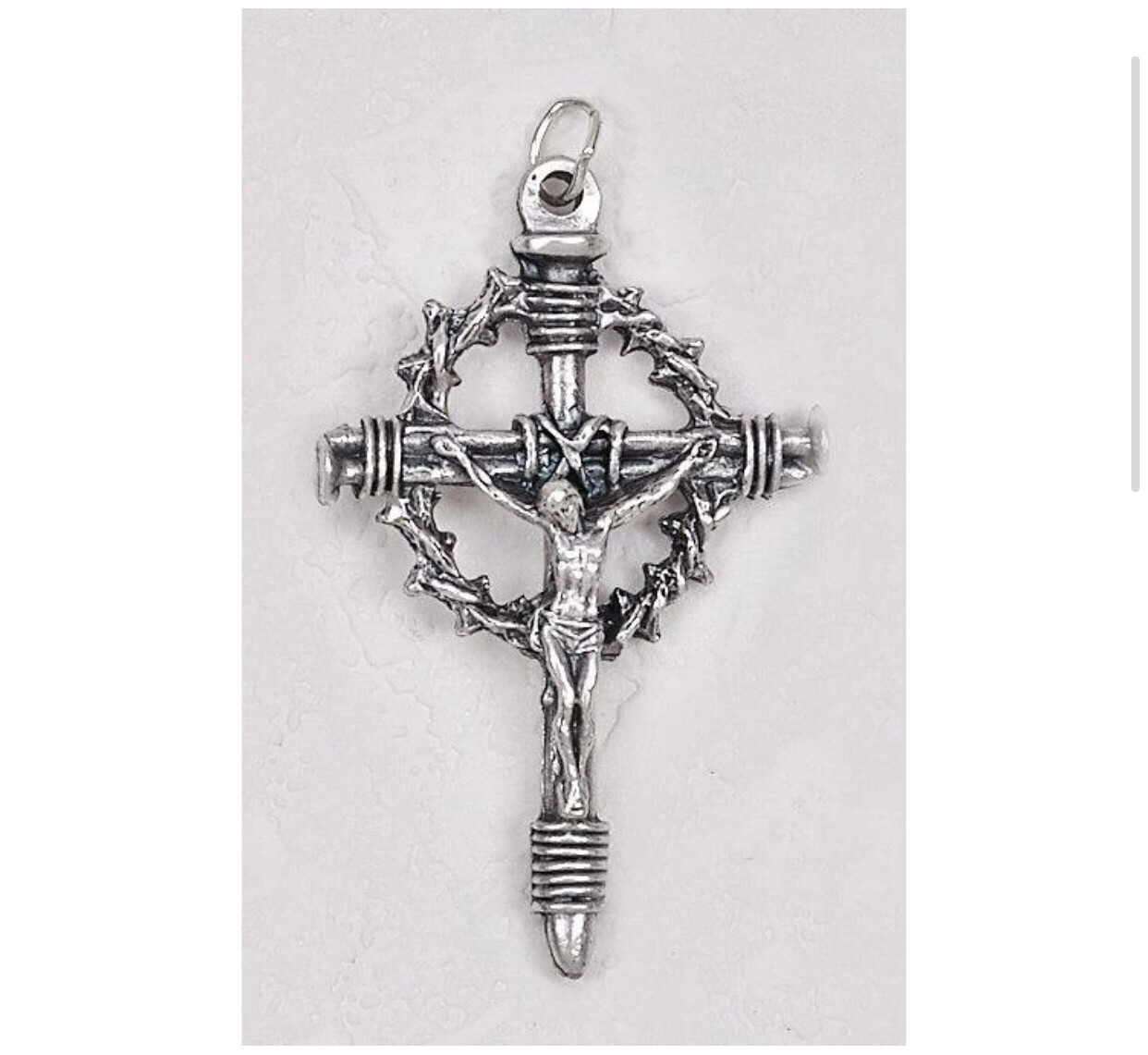 Crown of Thorns Crucifix 2 1/4” 