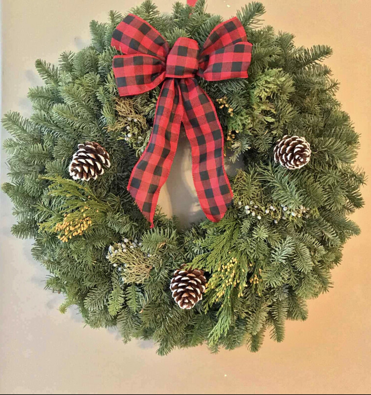 Door Wreath 24&quot;