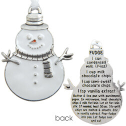 Pewter Snowman Ornament 510-381-1413
