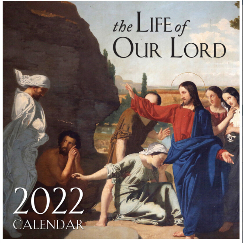 Life of Our Lord 2022 Calendar Tan