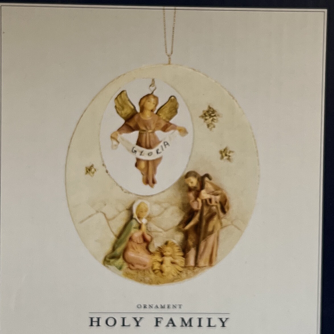 Holy Family Fontanini Ornament 56346