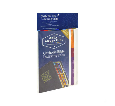 Great Adventure Catholic Bible Indexing Tabs 