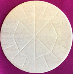 Presider’s Bread – White 5 3/4″ Hosts, Sealed Edge (25 ct.)