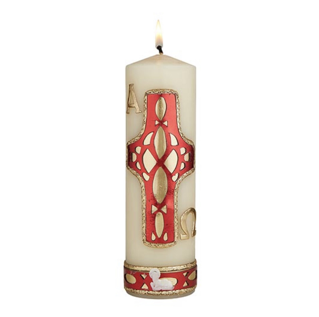 Easter Mosaic Cirio Pacuales Family Devotional Candle