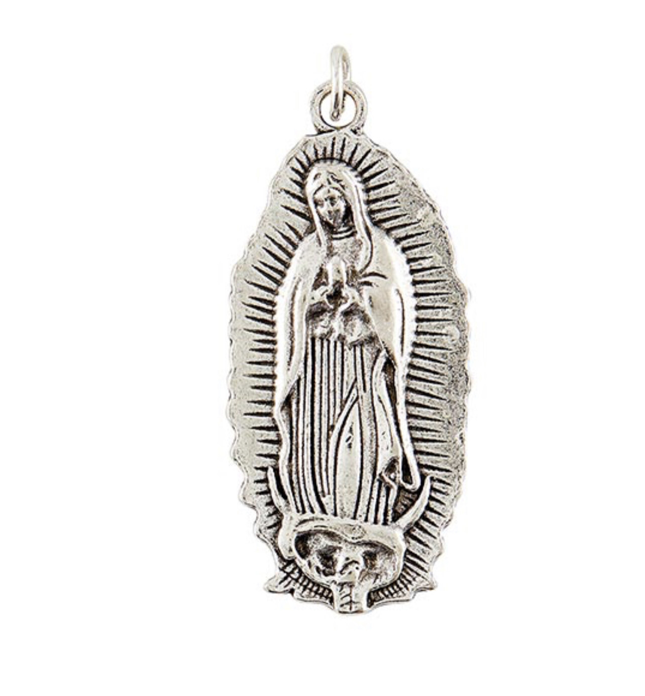 Ox Medals Our Lady of Guadalupe Cut Out