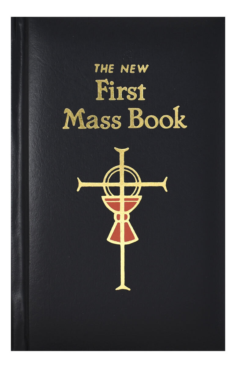 First Mass Book Black 808/42B