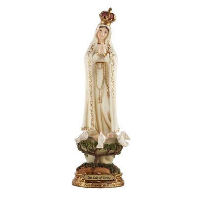 8" Our Lady of Fatima Statue