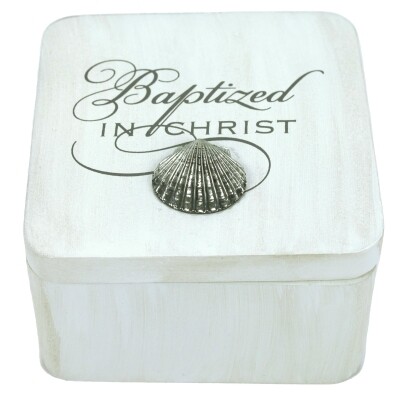 Baptized in Christ Trinket Box
