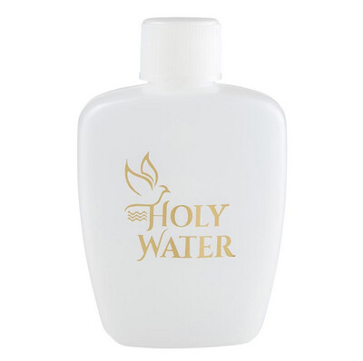 Holy Water Small Plastic 2oz 