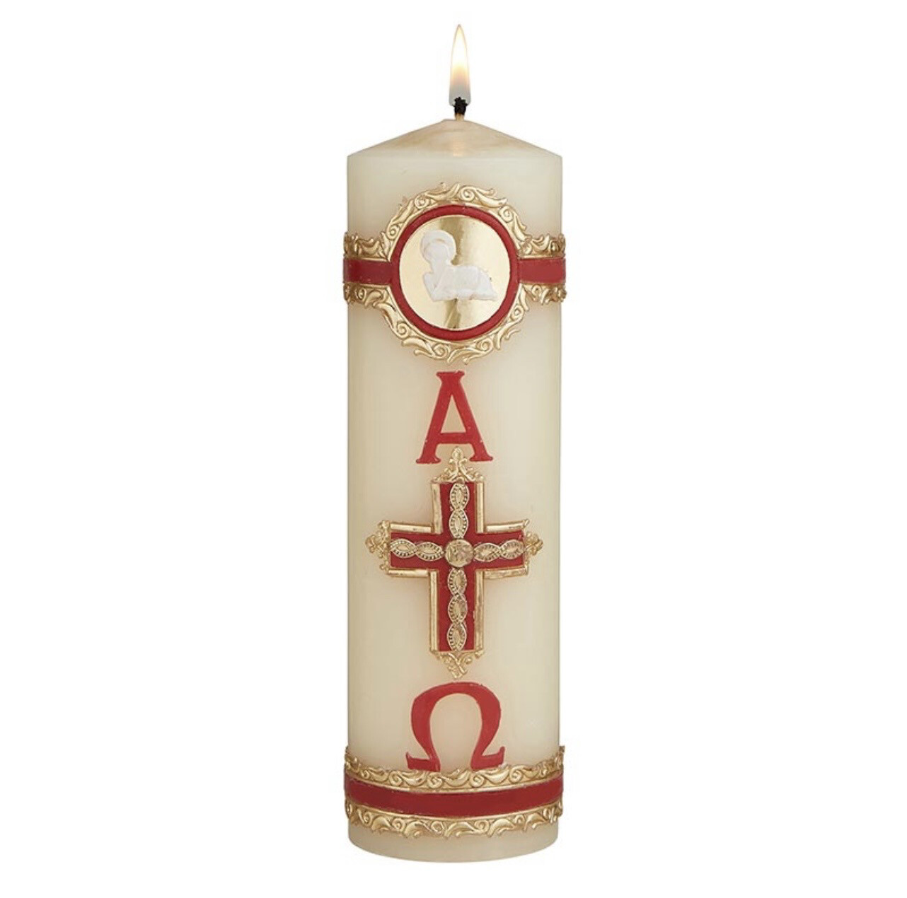 Lamb of God Cirio Pascuales Family Devotional Candle