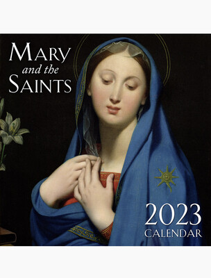 Mary and the Saints 2023 Calendar Tan