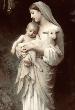 Bouguereau L’Innocence Christmas Card