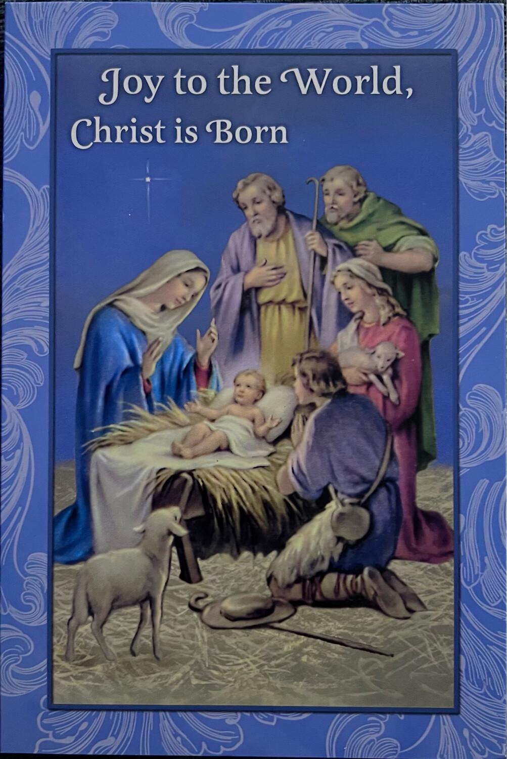 Joy to the World Christ is Born Card