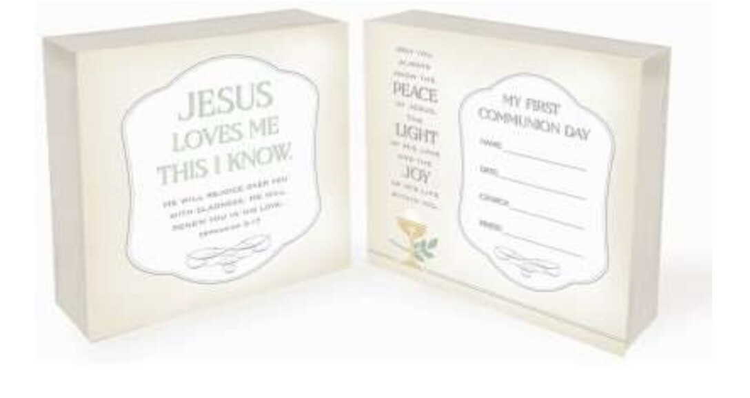 1st Communion Day Block
