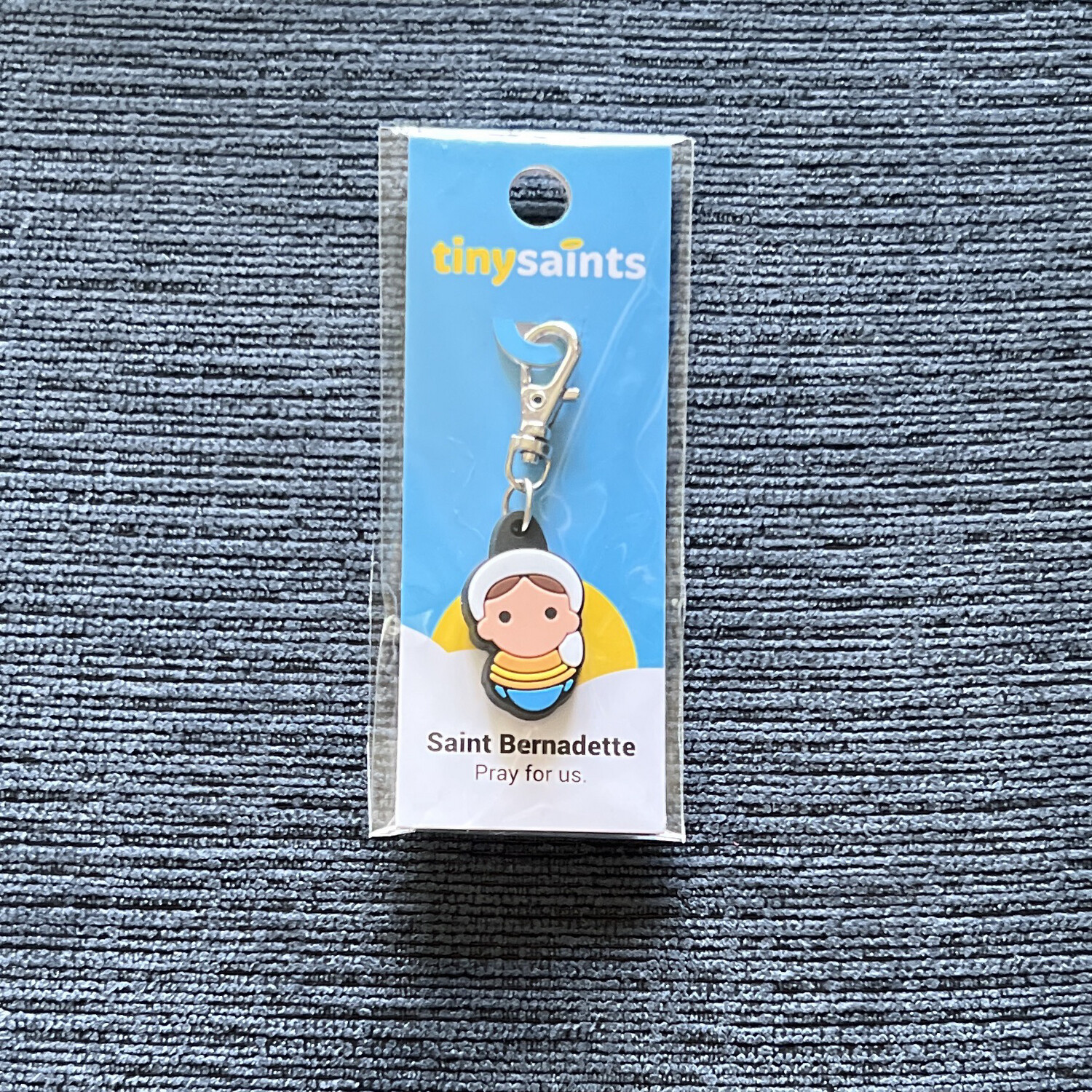 St Bernadette Tiny Saints Key Chain