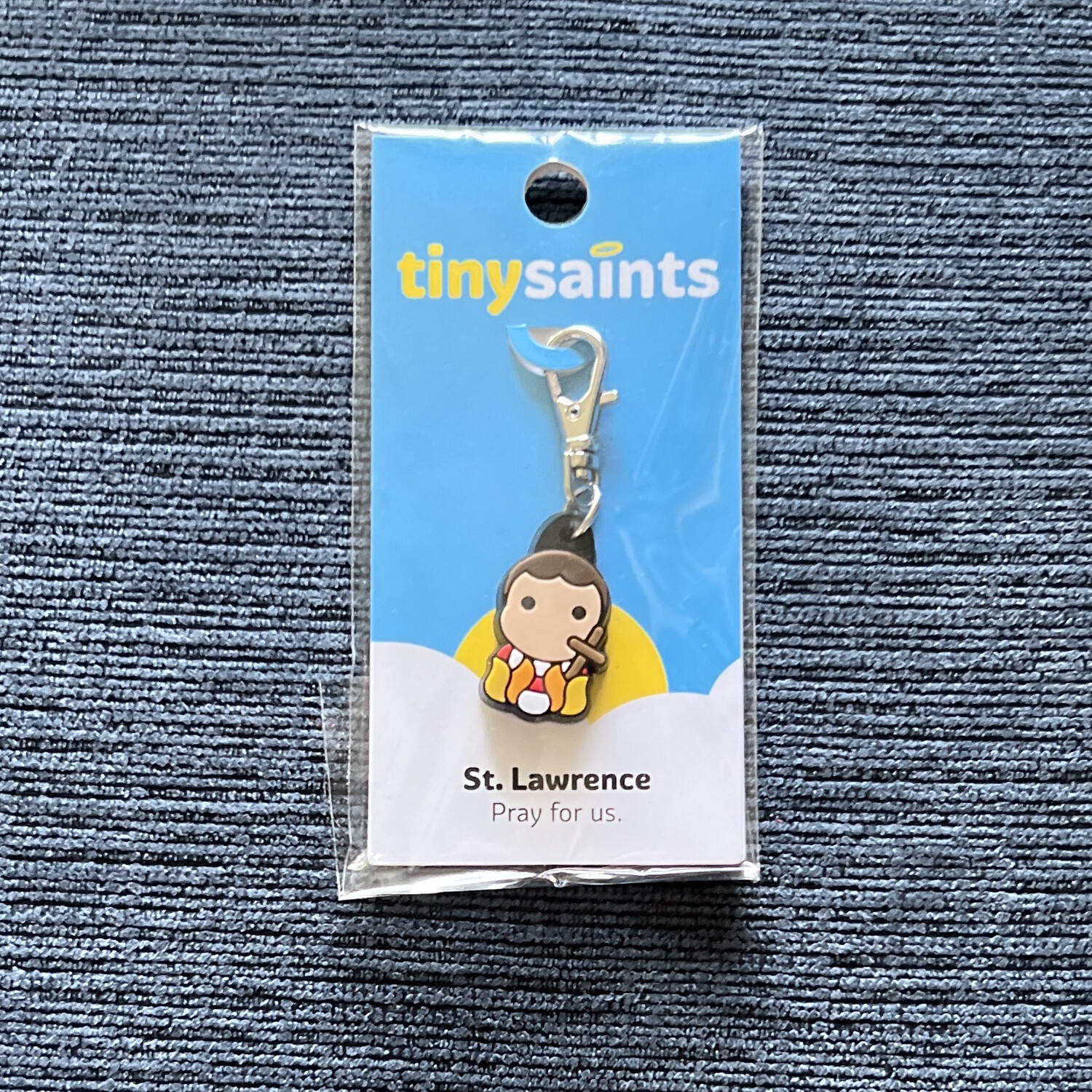 St Lawrence Tiny Saints Key Chain