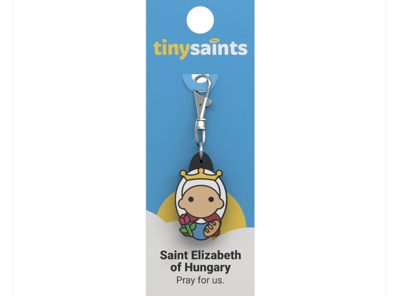 St Elizabeth of Hungary Tiny Saints Key Chain