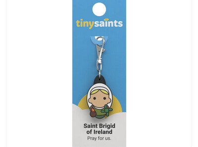 St Brigid of Ireland Tiny Saints Key Chain