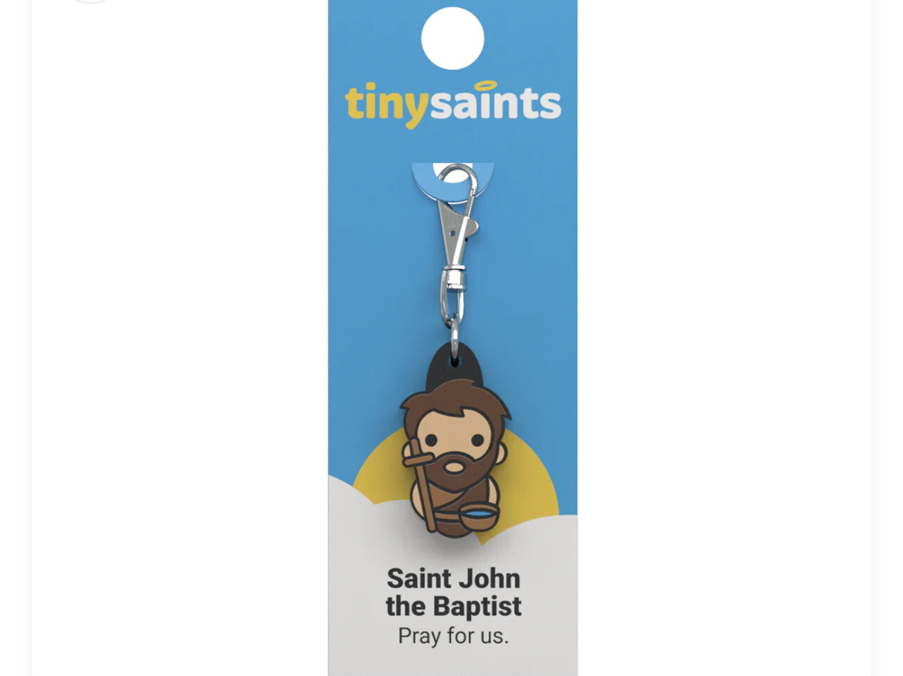 St John the Evangelist Tiny Saints Key Chain