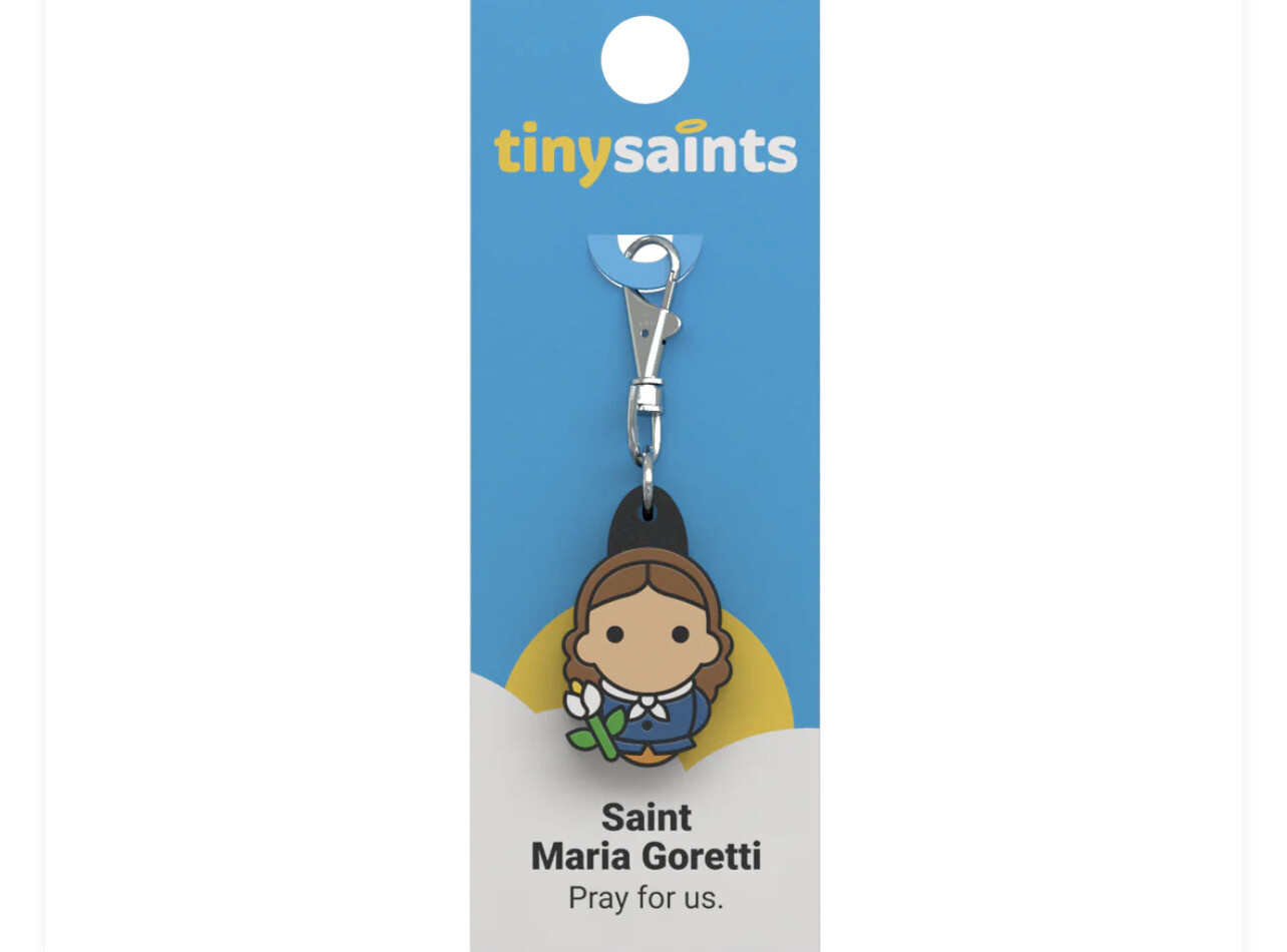 St Maria Goretti Tiny Saints Key Chain