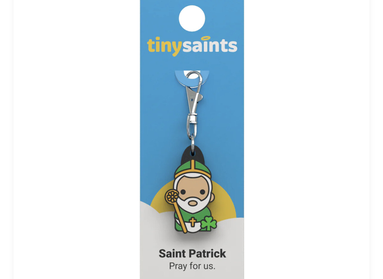 St Patrick Tiny Saints Key Chain