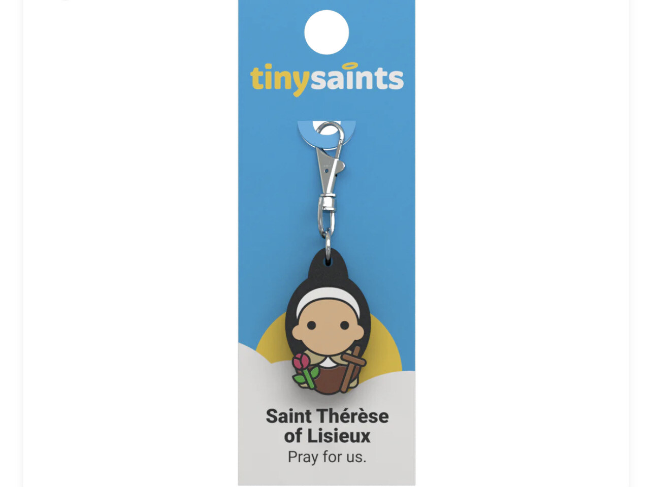 St Therese of Lisieux Tiny Saints Key Chain