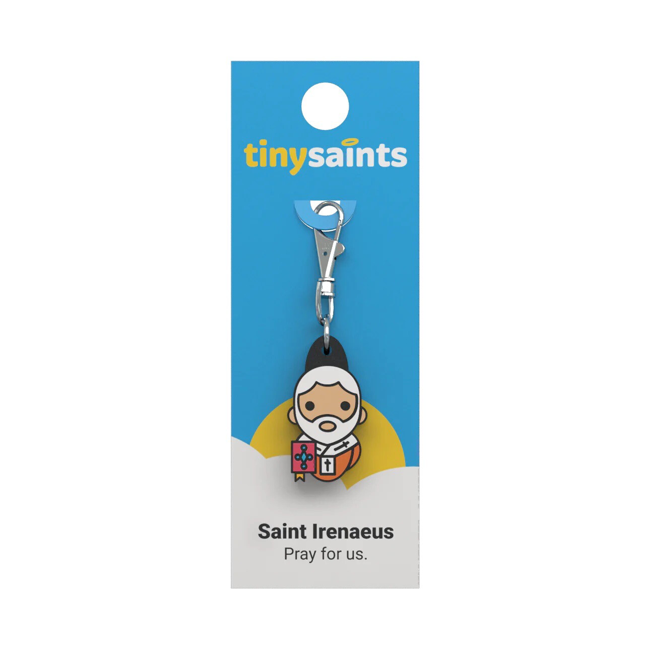 St Irenaeus Tiny Saints Key Chain
