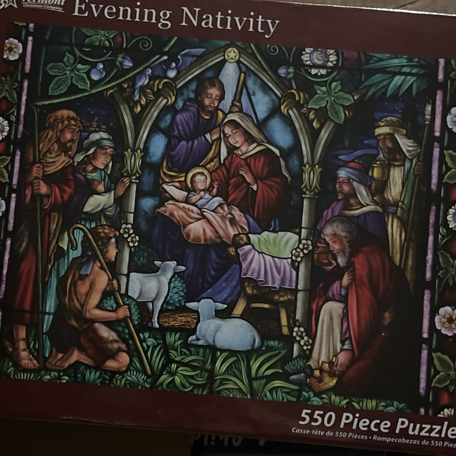Evening Nativity Jigsaw Puzzle 550 piece