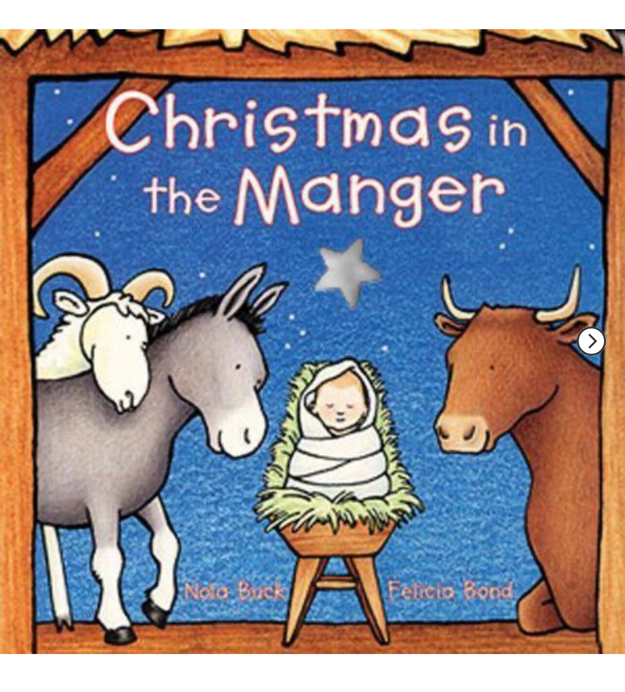 Christmas in the Manger Board Book