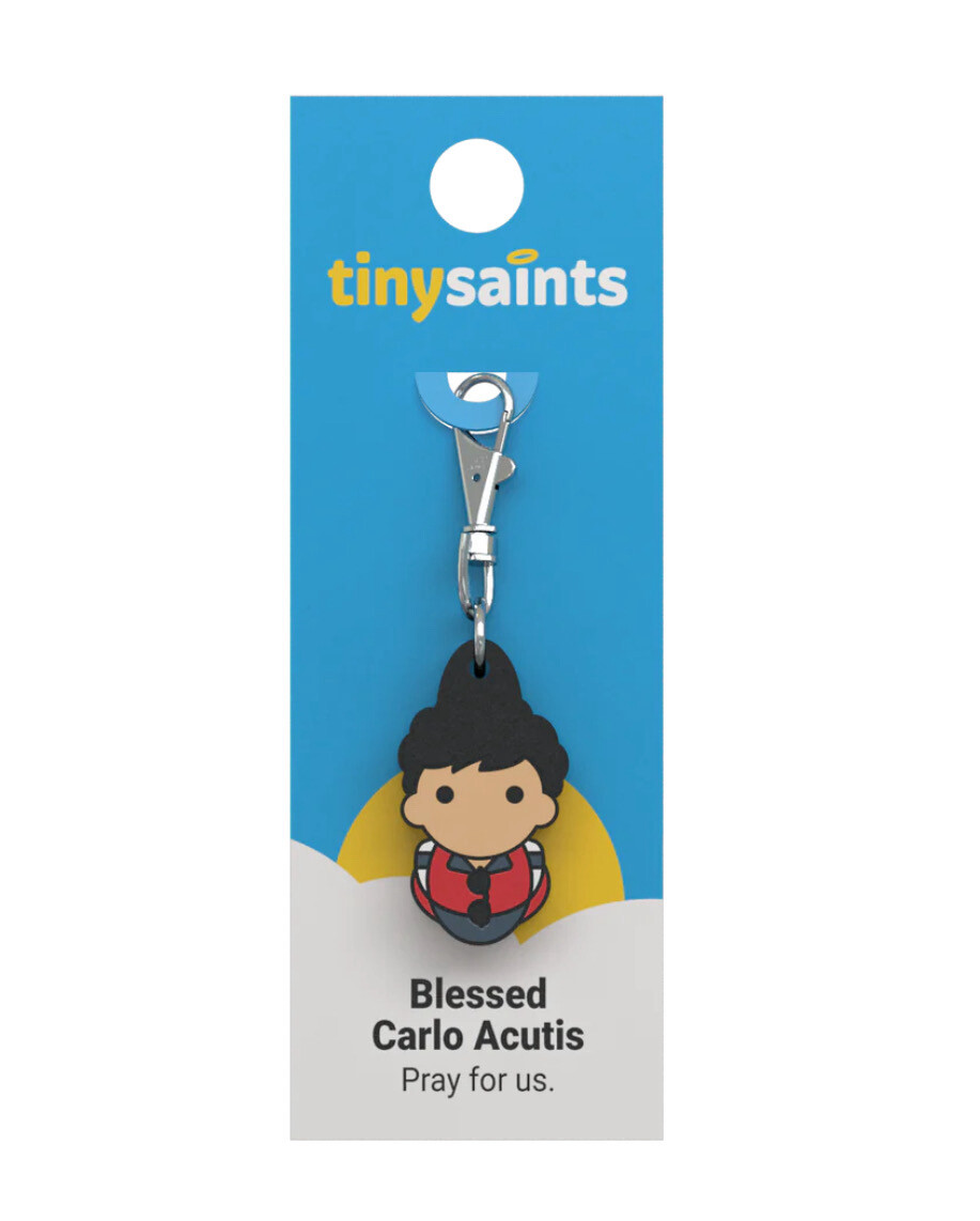 Blessed Carlo Acutis Tiny Saints Key Chain