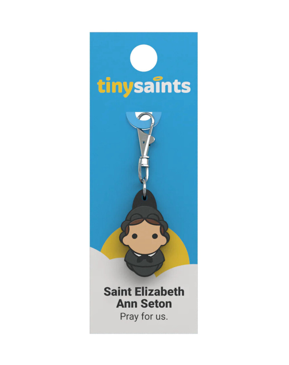 St Elizabeth Ann Seton Tiny Saints Key Chain