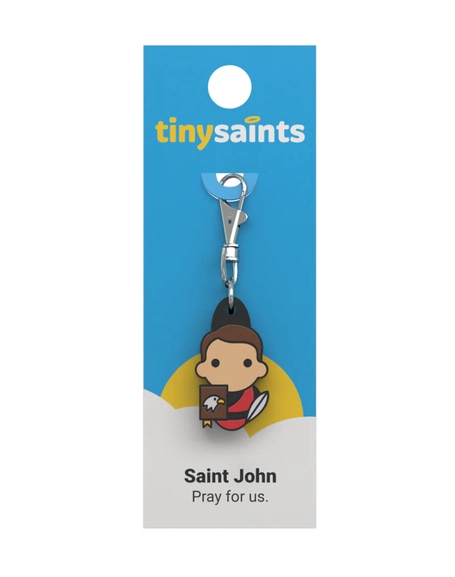 St John the Baptist Tiny Saints Key Chain
