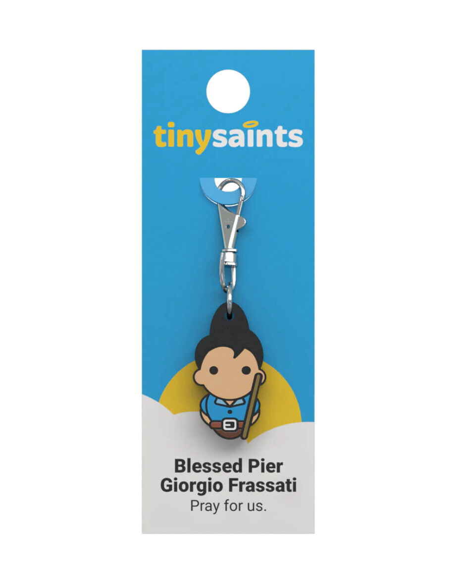 St Pio Tiny Saints Key Chain