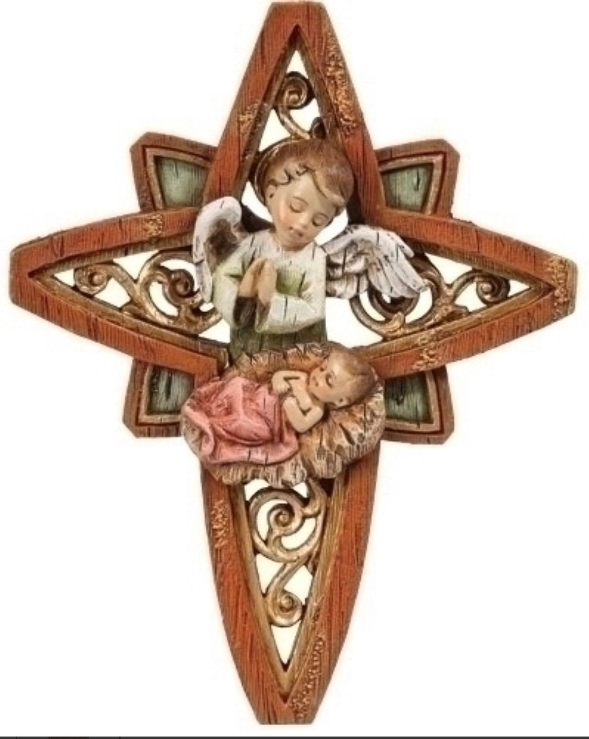 Star Plaque with Angel Babe