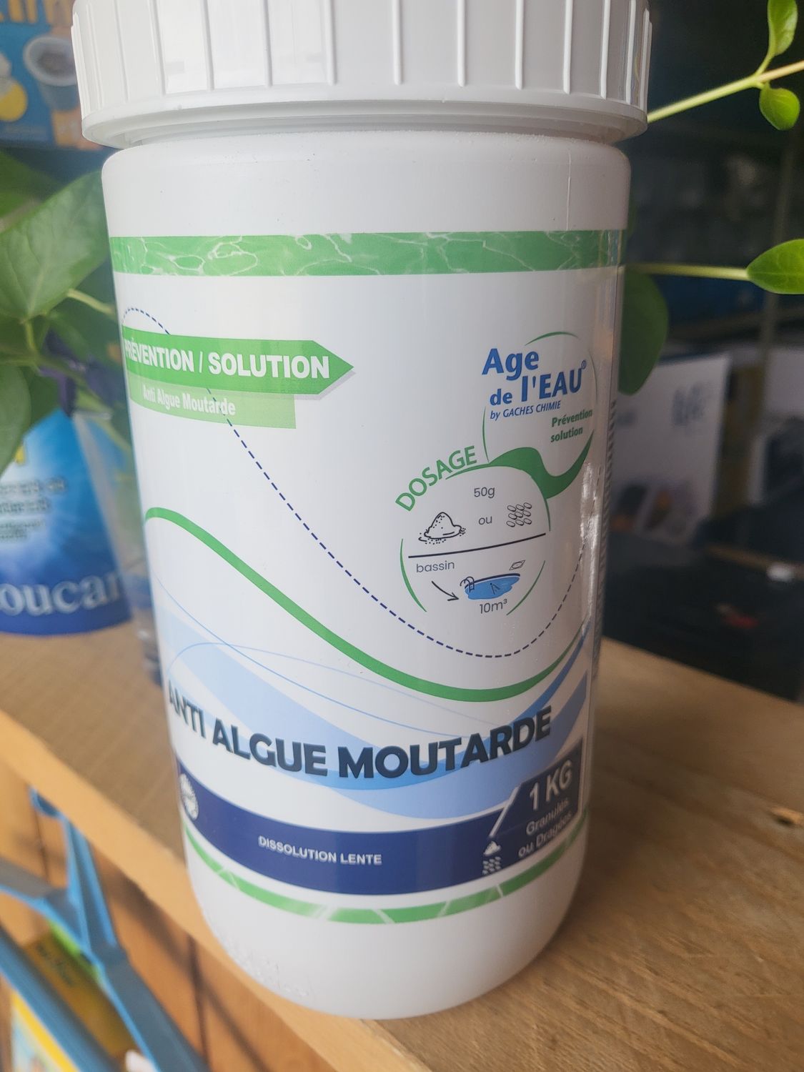 Anti algue moutarde
