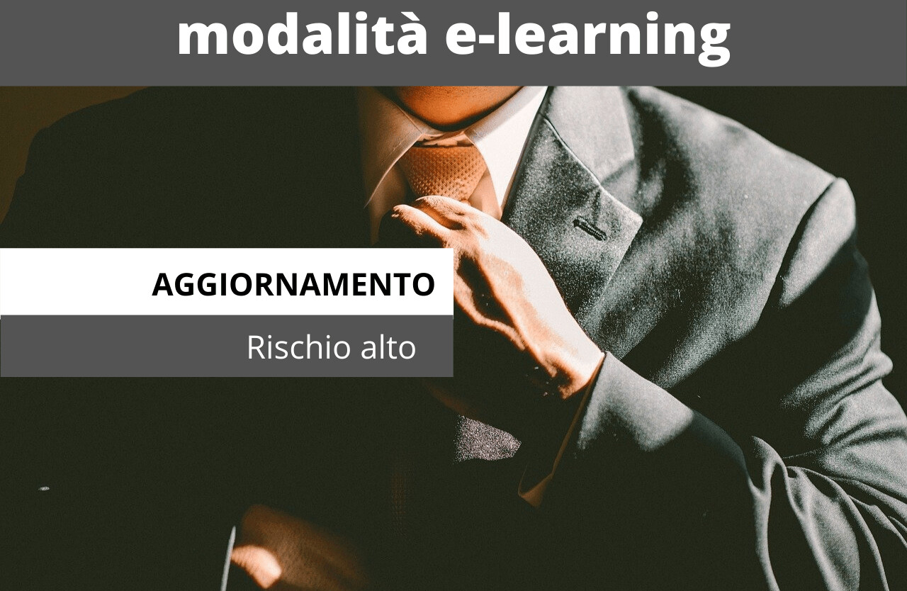 Aggiornamento per RSPP – Datore di Lavoro su aziende a Rischio Alto