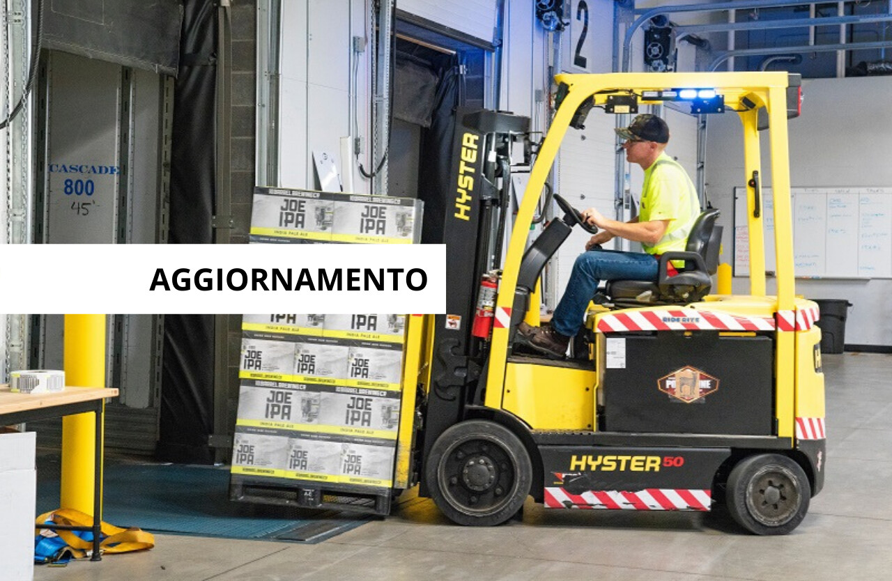 Corso Aggiornamento per addetti alla conduzione del Carrello Elevatore Semovente Industriale