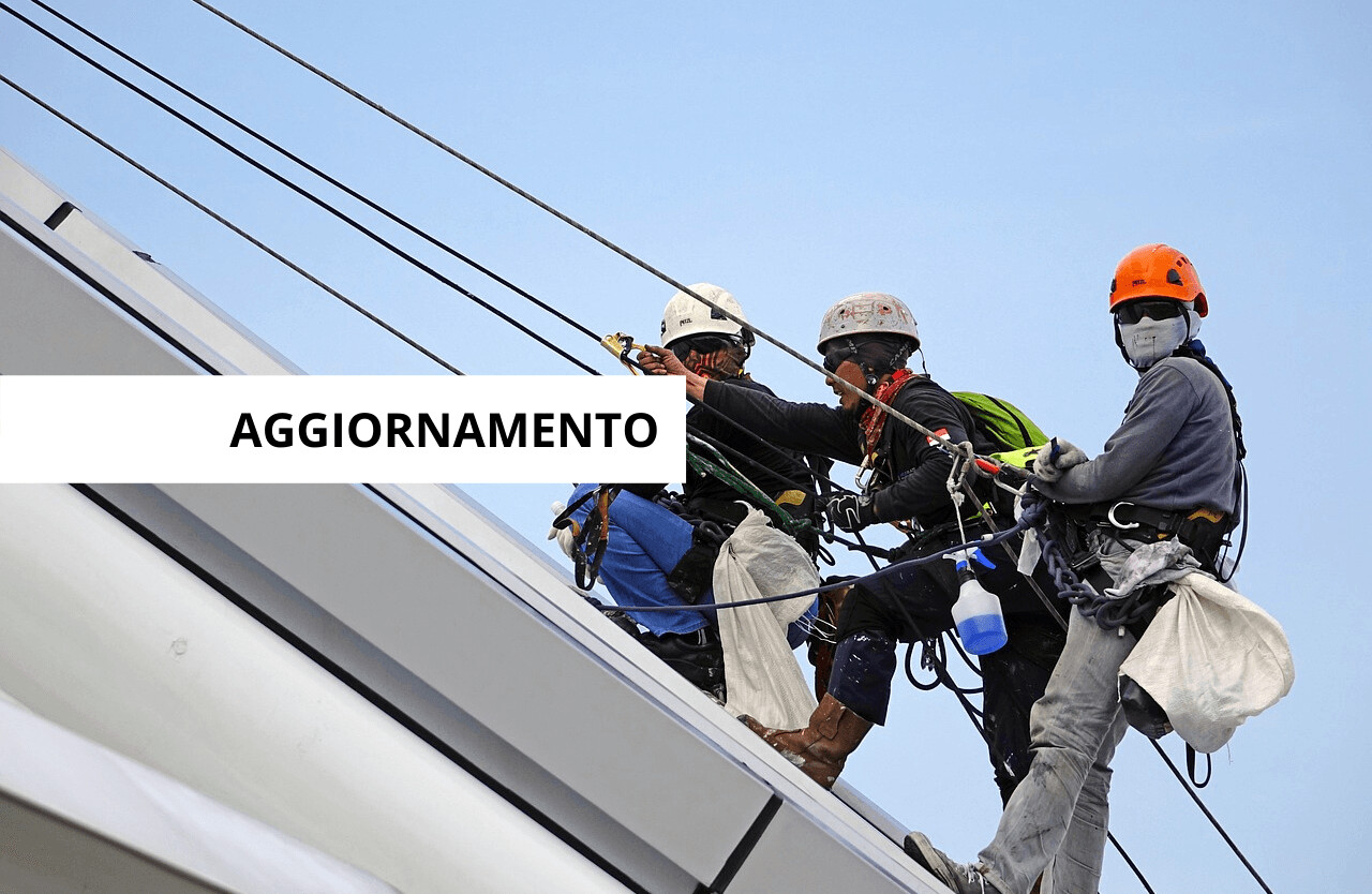 Corso di aggiornamento per l’utilizzo ( D.P.I. ) e DPI 3 ^ Categoria  nei Lavori in Quota