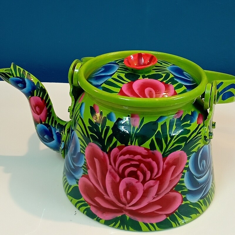 Truck Art Kettle - Green