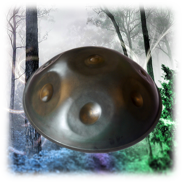 ⦿ Handpan Suisse Djillhi Nitruré | E Sabye 9 ⦿