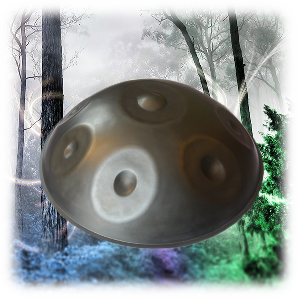 ⦿ Handpan Suisse Djillhi Nitruré | E Amara 9 ⦿