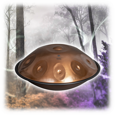 ⦿ Handpan Sela Harmony Phoenix Steel | D Amara 10 ⦿
